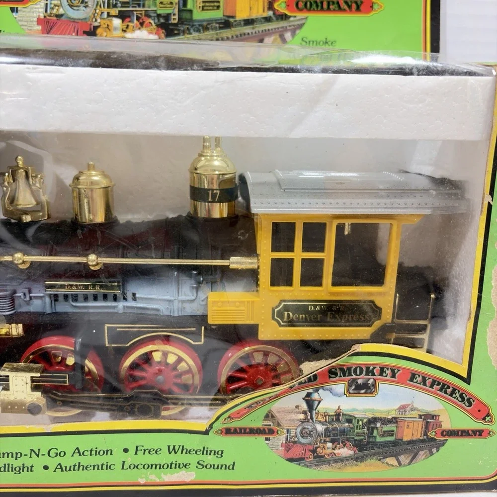 Vintage The Old Smokey Express Railroad Company Locomotive.  #2145. Train